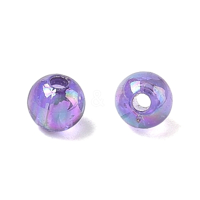 Eco-Friendly Transparent Acrylic Beads PL732-10-1