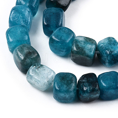 Natural White Jade Beads Strands G-S364-084-1