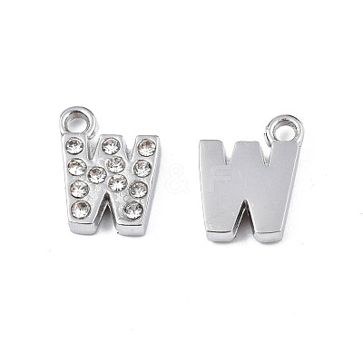 304 Stainless Steel Charms STAS-N095-137W-1