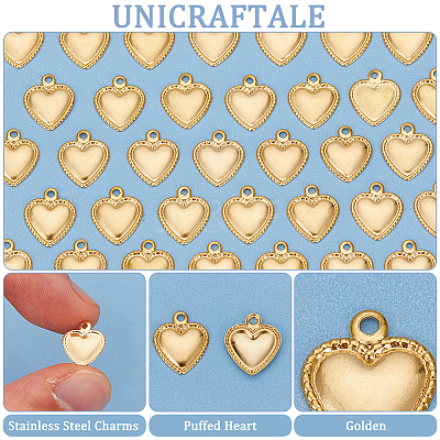 304 Stainless Steel Charms STAS-UN0007-26G-1
