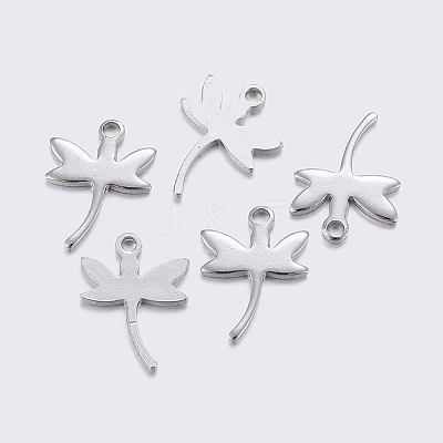 Tarnish Resistant 304 Stainless Steel Charms STAS-F159-49P-1