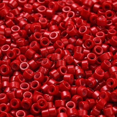 Baking Paint Glass Seed Beads SEED-S042-05A-33-1