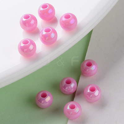 Opaque Acrylic Beads MACR-S370-D6mm-A02-1
