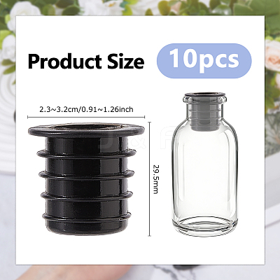Silicone Bottle Stopper AJEW-WH0752-429-1
