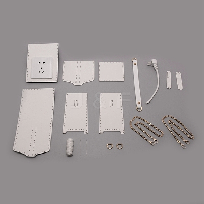 DIY PU Imitation Leather Bag Making Kits DIY-WH0308-80-1