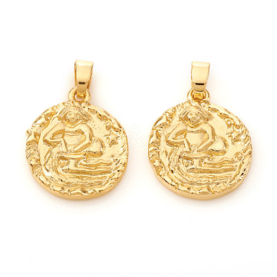 Brass Pendants KK-I672-33F-1