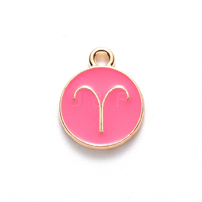 Alloy Enamel Pendants LS-X-ENAM-S124-01B-03A-1