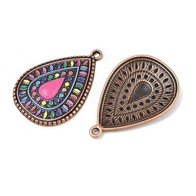 Tibetan Style Alloy Pendants AL-CBA606A-12-1