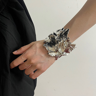 Alloy Cuff Bangles for Women FS-WG9E1FD-02-1