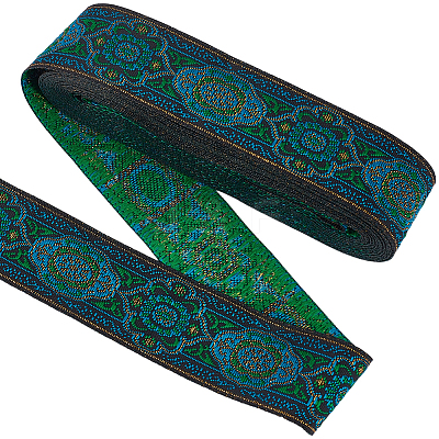 7M Vintage Jacquard Polyester Ribbon OCOR-CY0003-92A-1