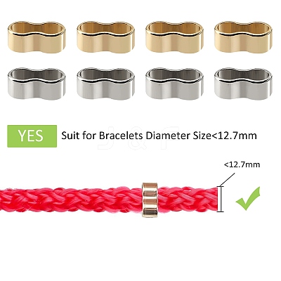 100Pcs 2 Colors Zinc Alloy Slide Charms FIND-DC0004-96-1