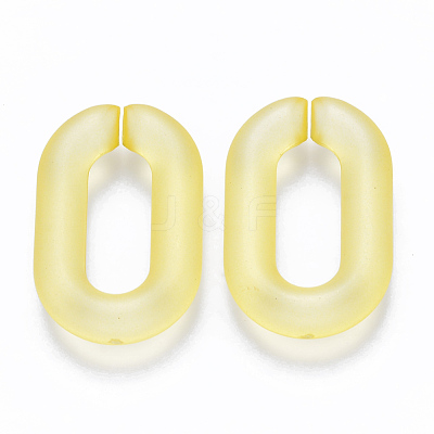 Transparent Acrylic Linking Rings OACR-S036-006A-K10-1