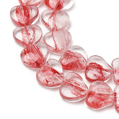 Transparent Handmade Lampwork Beads LA-CBAF0C8-01A-1