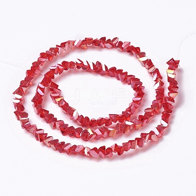 Transparent Glass Beads Strands GLAA-H022-09B-01-1
