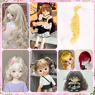 Soft Wool Fabric DIY-WH0622-346B-1