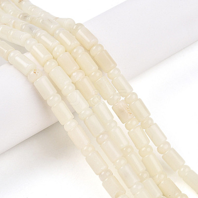 Natural White African Opal Beads Strands G-N346-03A-10-1