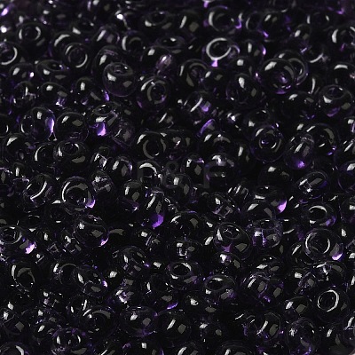 Transparent Colours Glass Seed Beads X1-SEED-P006-02A-12-1