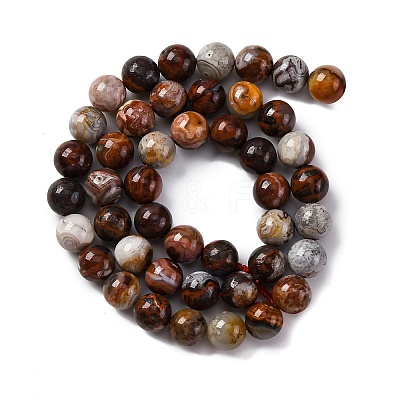 Natural Mexico Crazy Agate Beads Strands X-G-L615-A01-02-1