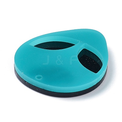 Opaque Acrylic Pendants MACR-P023-01C-1
