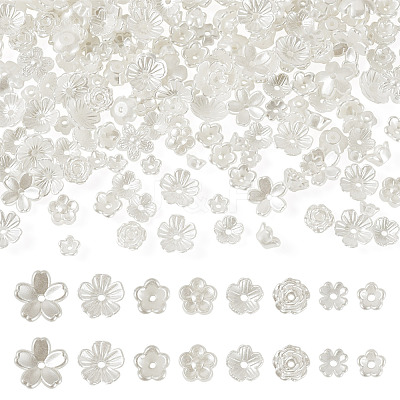 50G Pearlized ABS Plastic Beads KY-TADJ0001-05-1