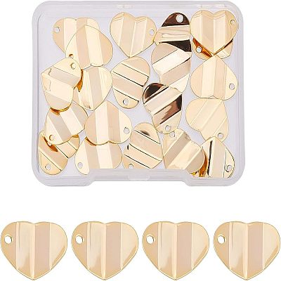 20Pcs Brass Charms KK-FH0002-52-1
