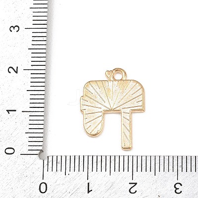 Valentine's Day Alloy Enamel Pendants ENAM-I084-01KCG-32-1