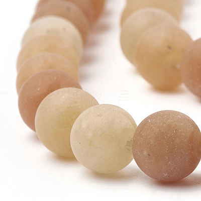 Natural Red Aventurine Beads Strands G-T106-266-1