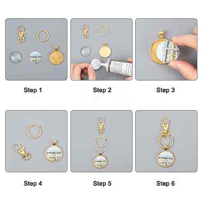 Tibetan Style Alloy Pendant Cabochon Settings TIBE-R295-055AG-LF-1