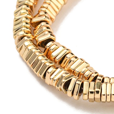 Electroplated Synthetic Non-magnetic Hematite Beads Strands G-C136-B01-01-1