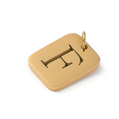 304 Stainless Steel Charms LS-STAS-R001-01G-F-1