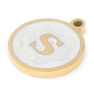 Ion Plating(IP) 201 Stainless Steel Pendants STAS-K288-02G-S-1