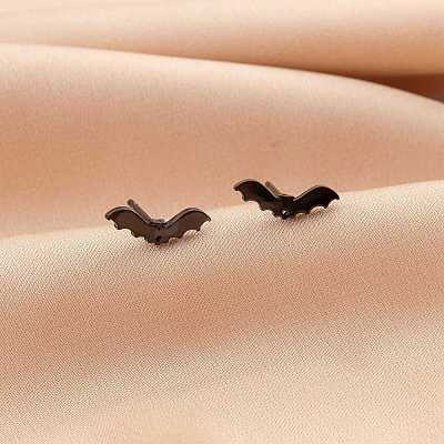 Stainless Steel Small Animal Stud Earrings for Women PW-WG87B69-12-1