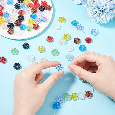 Transparent Glass Beads GLAA-GA0002-12-1