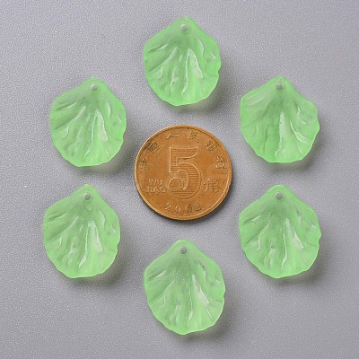 Transparent Frosted Acrylic Pendants MACR-S371-01A-733-1