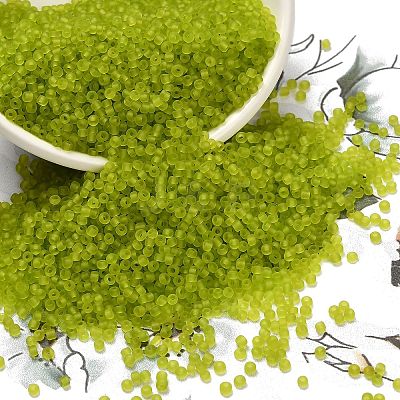 12/0 FGB Grade A Round Glass Seed Beads SEED-Q006-M18-1