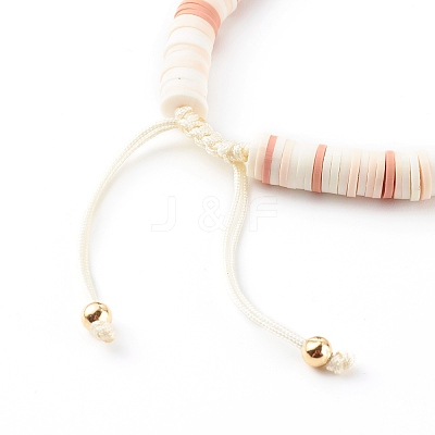 Adjustable Nylon Thread Braided Beads Bracelets BJEW-JB06133-1