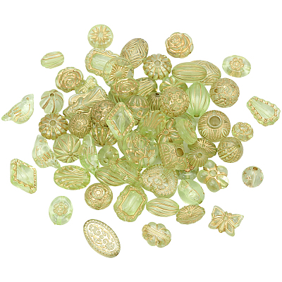 120g Transparent Acrylic Beads MACR-PA0001-72B-1