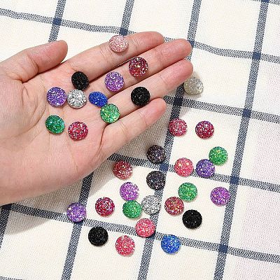 Resin Cabochons CRES-YW0001-01-1