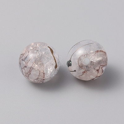 Handmade Drawbench Lampwork Beads FIND-WH0152-572F-1