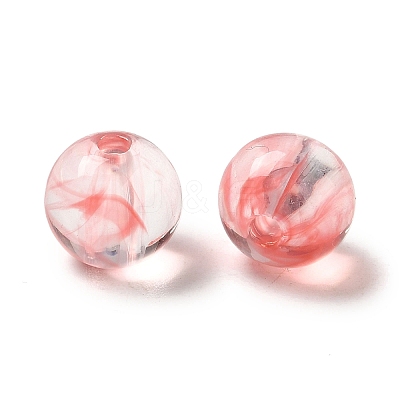 Transparent Acrylic Beads OACR-A021-10-1