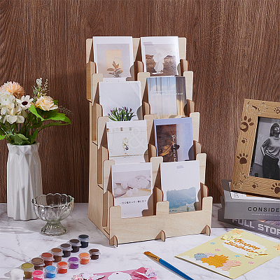 Wood Display Risers ODIS-WH0030-179-1