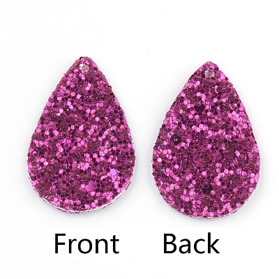 PU Leather Pendants FIND-T020-026H-1