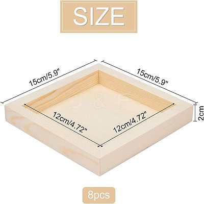 Wooden Picture Frame WOOD-WH0109-06-1