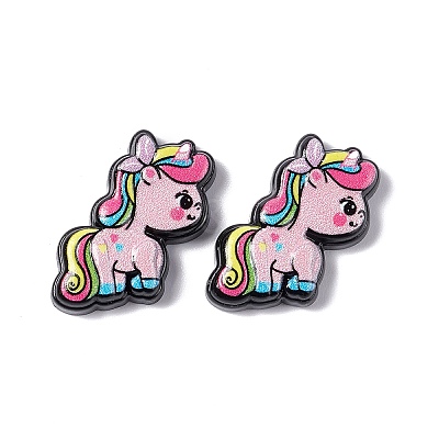 Opaque Resin Cabochons RESI-C027-04C-1