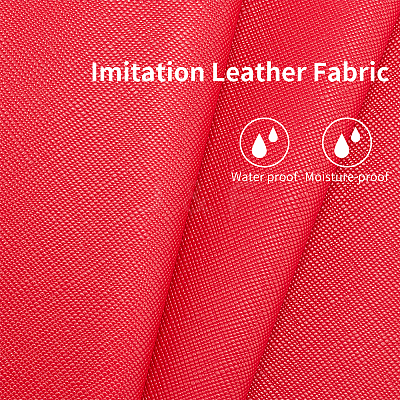 Imitation Leather Fabric DIY-WH0221-23D-1
