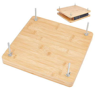 Wooden Book Binding Spacer Tools AJEW-WH0270-240-1