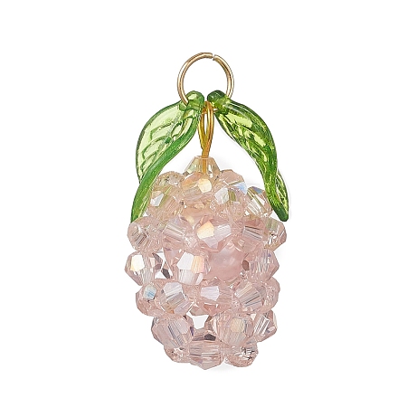 Glass Pendants PALLOY-MZ01074-05-1