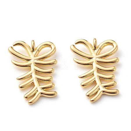 Brass Pendants KK-Z010-20G-1