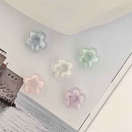 Luminous Transparent Acrylic Beads OACR-N138-31-1