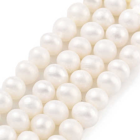 Natural Cultured Freshwater Pearl Beads Strands PEAR-C003-12E-1